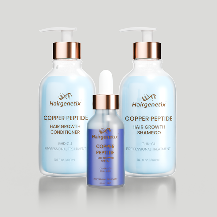 Copper Peptide Set Complete Hair Growth Treatment (Shampoo, Conditioner & Serum) Copper Peptide Set Complete Hair Growth Treatment (Shampoo, Conditioner & Serum)